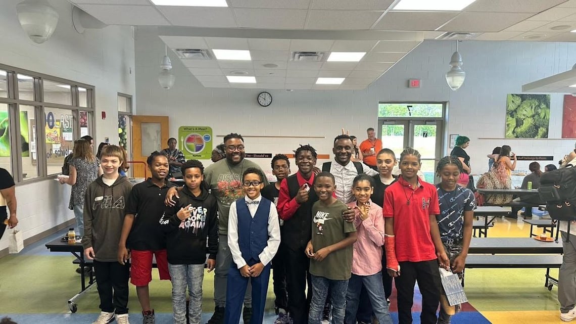 VincentHousestaffwithMasonstudents